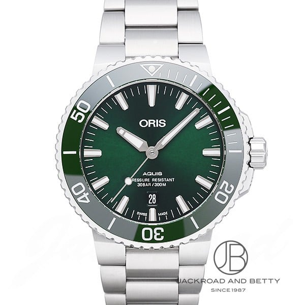 オリス オリス ORIS アクイス デイト 733 7730 4157M 新品 時計 メンズ