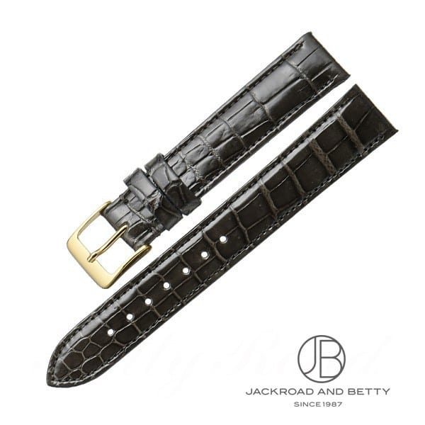 [商品ID：c27] &nbsp;PRODUCT&nbsp;&nbsp;-&nbsp;商品名&nbsp;- BRANDブランド ベティーロードBETTYROAD MODELモデル レディース オリジナル革ベルト 15mm(ダークグレー)Original Leather Belt 15mm (Dark Gray) &nbsp;DETAILS&nbsp;&nbsp;-&nbsp;商品詳細&nbsp;- ■素材・クロコダイル(艶有り)■カラー・ダークグレー■サイズ（ラグ幅）・15mm ■尾錠幅・14mm ■長さ・尾錠側 70mm 剣先側 105mm ■金張り尾錠（バックル）付き。 当店オリジナルの革ベルトです。女性に人気のトレンドカラー・ステッチ・裏材・最終コーティングの仕上げまでとことん拘りました。国内生産にて革職人が一つ一つ手作業で丁寧に仕上げております。お気に入りの時計にベルトのカラーバリエーションを増やすことで、いつものお洒落に彩りを加えてみませんか？※天然素材で手作り品の為、色具合、サイズ等に微妙な違いが生じる場合が御座います。又お持ちの時計にも個体差がある為ベルトが入らない場合や入りにくい場合がございますのであらかじめご了承下さい。 ※商品画像はメッキ尾錠(バックル)で撮影しております。ステンレス尾錠をご希望の場合はカート内の備考欄へご記入ください。※ベルトを時計に取り付ける際には、確実に装着されている事を必ずご確認ください。装着の不備や、通常想定される範囲を超えた状況下での使用による時計の破損、落下などの事故については当店では責任を負いかねます。※通信販売でのご購入の場合、革ベルトの取り付けはお客様でお願いいたします。当店にお送りいただいての革ベルトの取り付けは行っておりません。あらかじめご了承の程、お願い申し上げます。※売り切れの場合、オーダーに3〜4週間ほどお時間をいただいております。 &nbsp;SPEC&nbsp;&nbsp;-&nbsp;商品スペック&nbsp;-