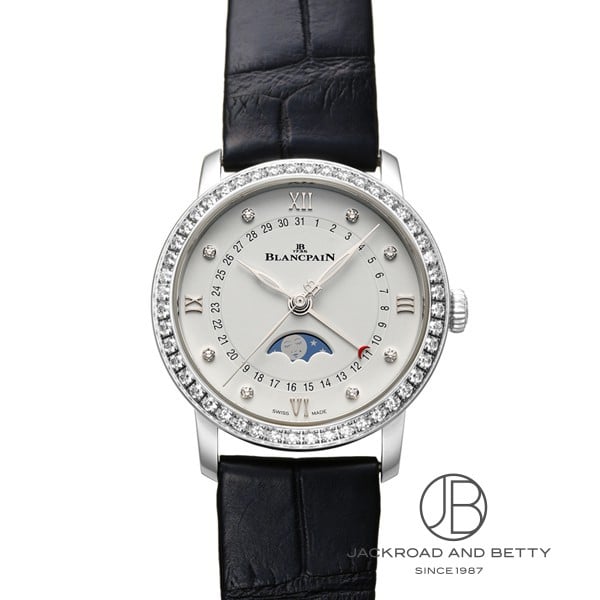 ブランパン ブランパン BLANCPAIN ヴィルレ デイト ムーンフェイズ 6126-4628-55B 新品 時計 レディース