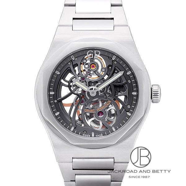 ジラール・ペルゴ GIRARD PERREGAUX ロレアート スケルトン 81015-11-001-11A 新品 時計 メンズ