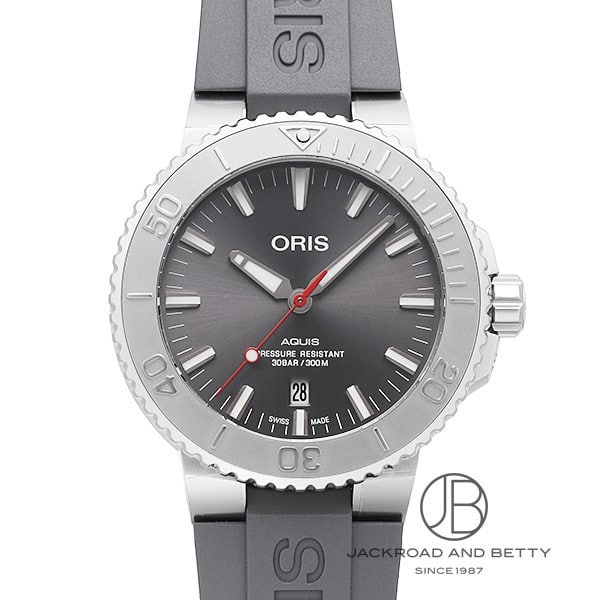 オリス 腕時計（メンズ） オリス ORIS アクイス デイト レリーフ 733 7730 4153R 新品 時計 メンズ