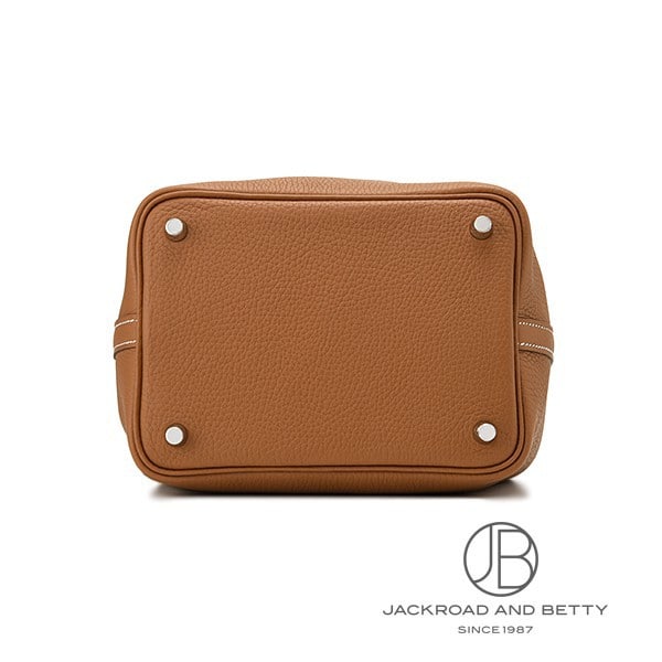 エルメス HERMES ピコタンロックPM ゴールド ブラウン H056289CK37 新品 バッグ/財...