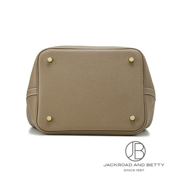 エルメス HERMES ピコタンロックMM エトゥープ ベージュ H060991CC18 新品 バッグ/...