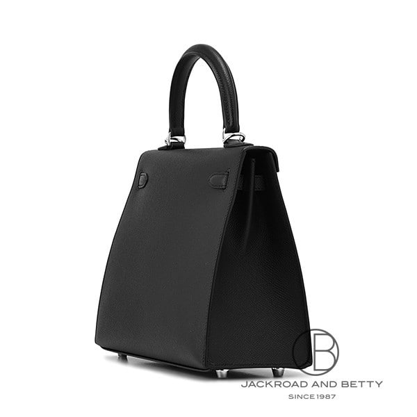 エルメス HERMES ケリー25 外縫い ノワール ブラック 黒 H038416CK89 新品 バッグ/...