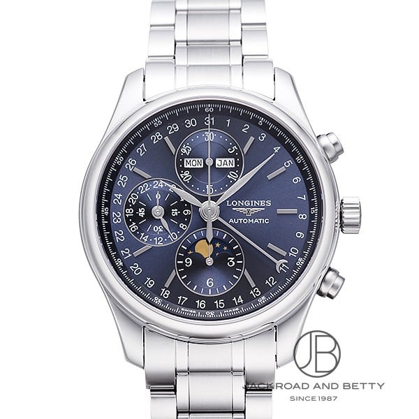 ロンジン LONGINES マスターコレクション クロノグラフ ムーンフェイズ L2.773.4.92.6 新品 時計 メンズ