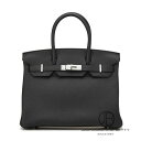 ハンドバッグ エルメス HERMES バーキン30 ノワール ブラック 黒 - 新品 バッグ/財布/小物