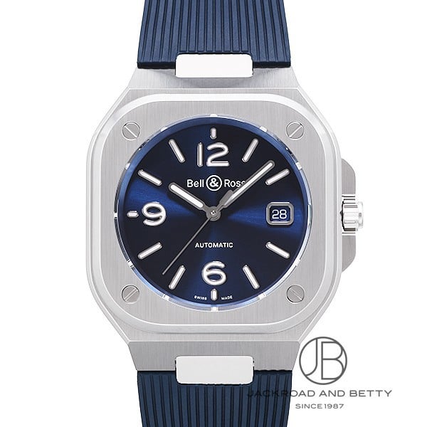 ベル&ロス BELL&ROSS BR05 ブルースティール BR05A-BLU-ST/SRB 新品 時計 メンズ
