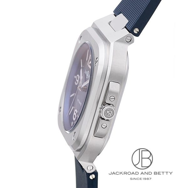 ベル&ロス BELL&ROSS BR05 ブルースティール BR05A-BLU-ST/SRB 新品 時計 メンズ