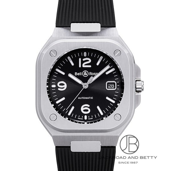 ベル&ロス BELL&ROSS BR05 ブラックスティール BR05A-BL-ST/SRB 新品 時計 メンズ