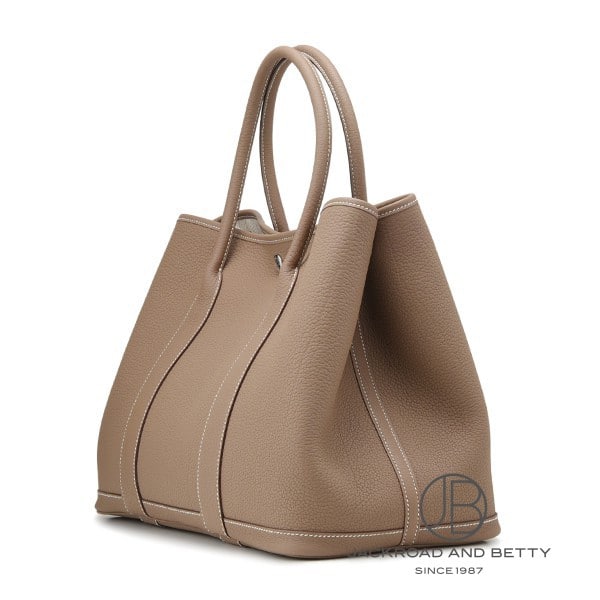 エルメス HERMES ガーデン・パーティPM エトゥープ ベージュ H051559CK18 新品 バ...