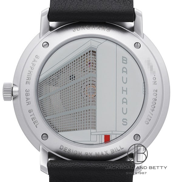 ユンハンス JUNGHANS マックス・ビル オートマティック バウハウス 027 4009.02 時計 メンズ jackroad-10110112 ジャックロード 【腕時計専門店】 サンプル画像3