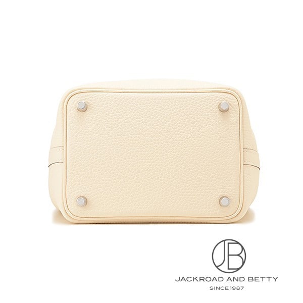 エルメス HERMES ピコタンロックPM ナタ アイボリー ホワイト 白 H056289CKI2 新品...