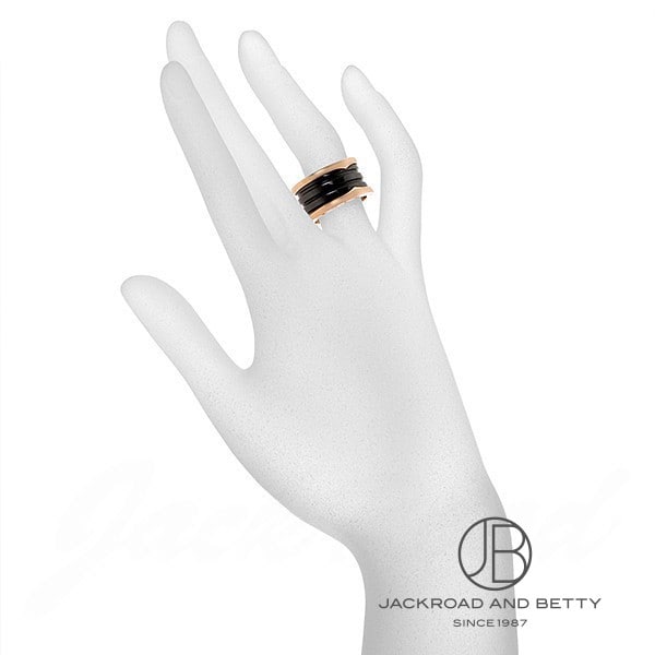 ブルガリ BVLGARI ビー・ゼロワン 4バンドリング AN855563 新品 ジュエリー ブラン...