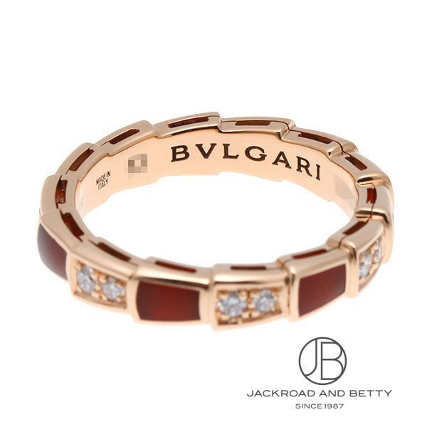 ブルガリ BVLGARI セルペンティ ヴァイパー ダイヤ リング 353329 AN857926 新品 ジュエリー ブランドジュエリー