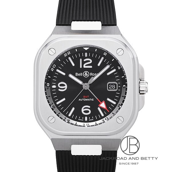 Rakuten - ベル&ロス BELL&ROSS BR05 GMT BR05G-BL-ST/SRB 新品 時計 メンズ