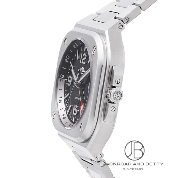 ベル&ロス BELL&ROSS BR05 GMT BR05G-BL-ST/SST 新品 時計 メンズ