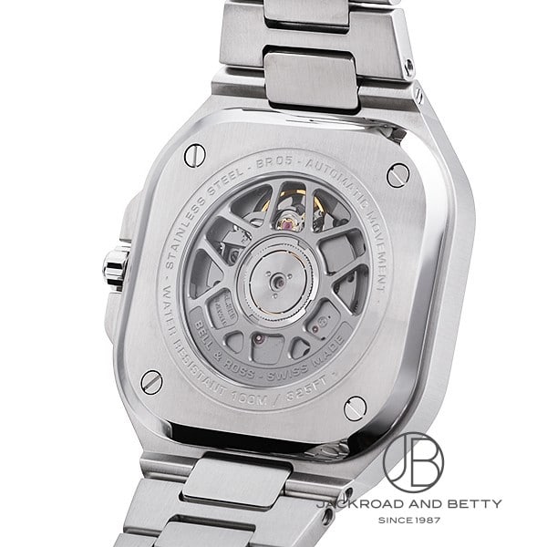 ベル&ロス BELL&ROSS BR05 GMT BR05G-BL-ST/SST 新品 時計 メンズ
