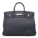 エルメス HERMES バーキン40 ブルーニュイ ネイビー 新品 バッグ/財布/小物
