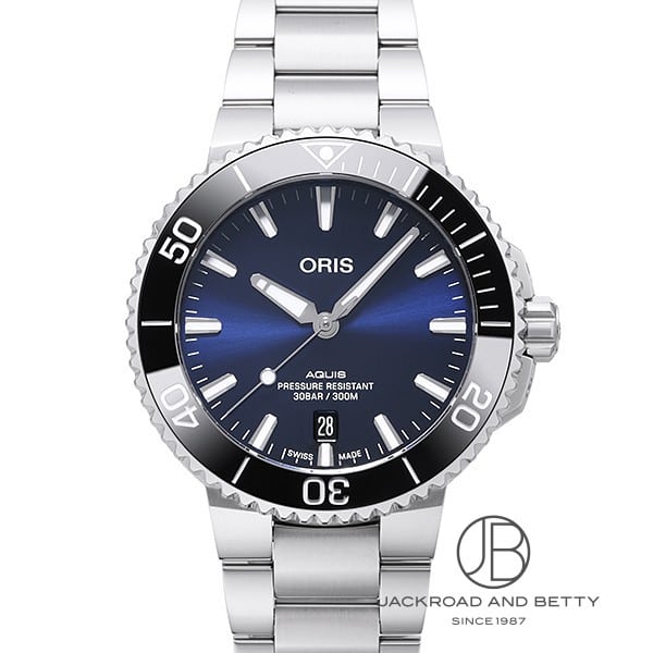 オリス 腕時計（メンズ） オリス ORIS アクイス デイト 733 7766 4135M 新品 時計 メンズ