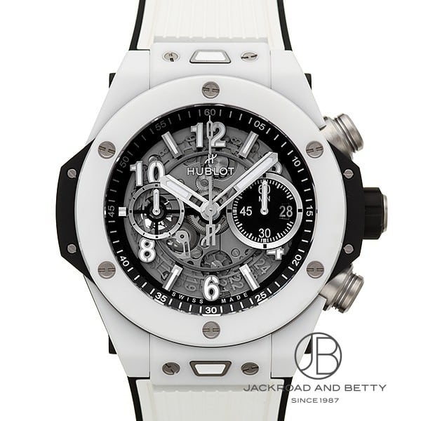 ウブロ HUBLOT ビッグ・バン ウニコ ホワイトセラミック 421.HX.1170.RX 新品 時計 メンズ