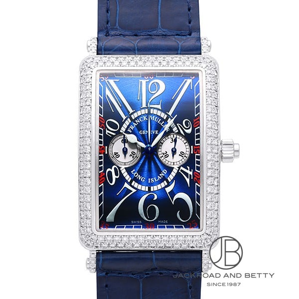 フランク ミュラー FRANCK MULLER ロングアイランド クロノグラフ ダイヤモンド 1100MPD 新品 時計 メンズ