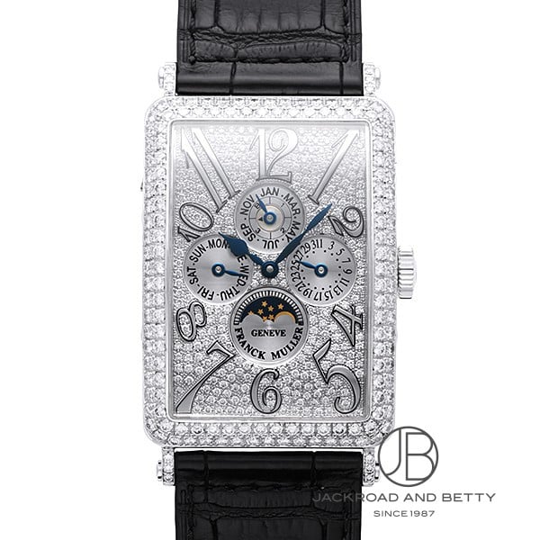 ロングアイランド フランク ミュラー FRANCK MULLER ロングアイランド パーペチュアル カレンダー ダイヤモンド 1200QPD 新品 時計 メンズ