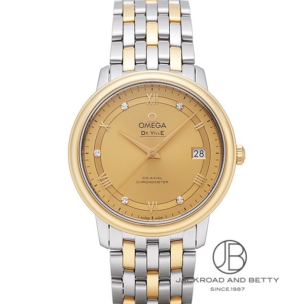 オメガ OMEGA デ・ヴィル プレステージ コーアクシャル 424.20.37.20.58.002 新品 時計 メンズ