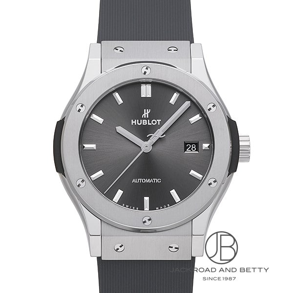 ウブロ HUBLOT クラシック・フュージョン チタニウム レーシンググレー 542.NX.7071.RX 新品 時計 メンズ