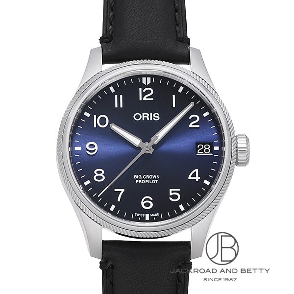 Miles - オリス ORIS ビッグクラウン プロパイロット ビッグデイト 751 7761 4065-07 3 20 05LC 新品 時計 メンズ