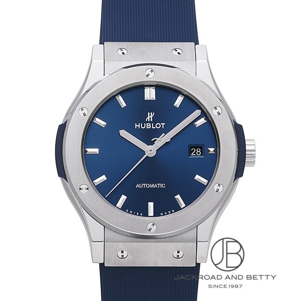 ウブロ HUBLOT クラシック・フュージョン チタニウム ブルー 542.NX.7170.RX 新品 時計 メンズ