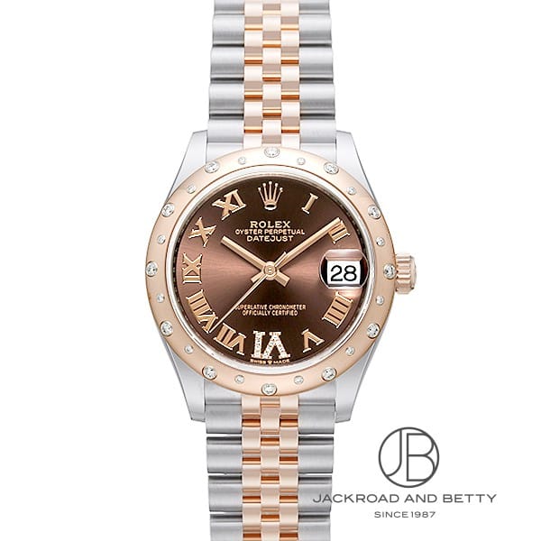 ロレックス ROLEX デイトジャスト 31 278341RBR 新品 時計 ボーイズ
