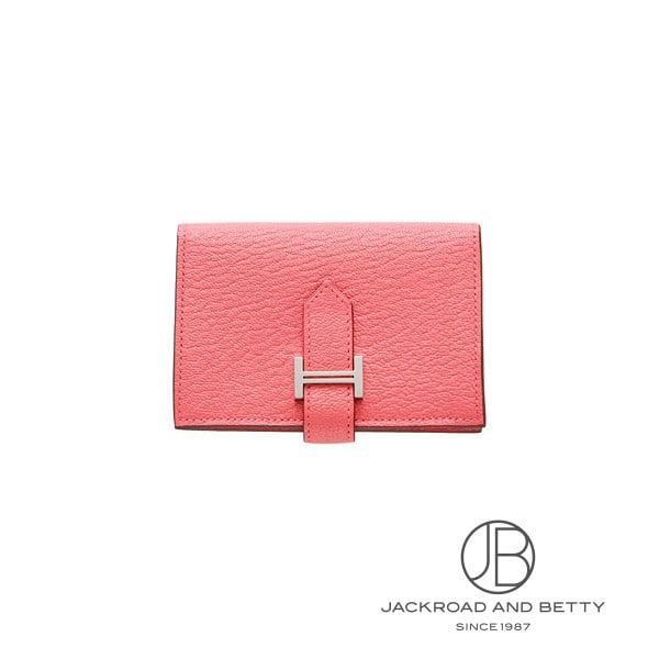 エルメス HERMES ベアン カードケース ローズリップスティック ピンク 新品 バッグ/財布/小物のサムネイル