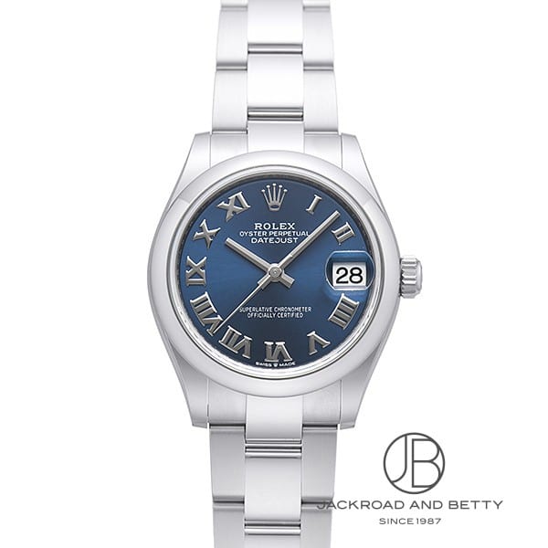 [商品ID：rx1690] &nbsp;PRODUCT&nbsp;&nbsp;-&nbsp;商品名&nbsp;- BRANDブランド ロレックスROLEX MODELモデル デイトジャスト 31Datejust 31 REFERENCE型番 278240 &nbsp;DETAILS&nbsp;&nbsp;-&nbsp;商品詳細&nbsp;- 現行品番278240　　ブルーローマ文字盤　　キャリバー2236搭載モデル &nbsp;SPEC&nbsp;&nbsp;-&nbsp;商品スペック&nbsp;- 保証 ： 当店オリジナル保証3年 状態 ： 新品 サイズ ： ボーイズ ケース径 ： 31 × 31 mm ムーブメント / キャリバー ： 自動巻き / 2236 防水性能 ： 100m防水 風防 ： サファイアクリスタル風防 仕様 ： 日付表示3針 付属品 ： メーカー純正BOXあり国際保証書あり ケース素材 ： ステンレススチール ベルト素材 ： ステンレススチール ベルトタイプ / サイズ ： ブレス 文字盤カラー ： ブルー 文字盤タイプ ： なし