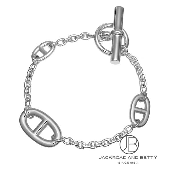 エルメス HERMES シェーヌ・ダンクル ファランドール ブレスレット LG H104567B LG 新品 ジュエリー ブランドジュエリー