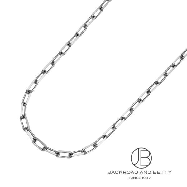 ノーブランド NO BRAND PT850 カット アズキ チェーン ネックレス 16g 50cm 新品 ジュエリー ブランドジュエリー