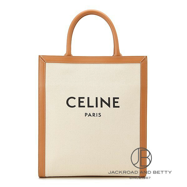 セリーヌ ハンドバッグ セリーヌ CELINE スモール バーティカル カバ ハンドバック ナチュラル タン アイボリー 192082BNZ.02NT 新品 バッグ/財布/小物