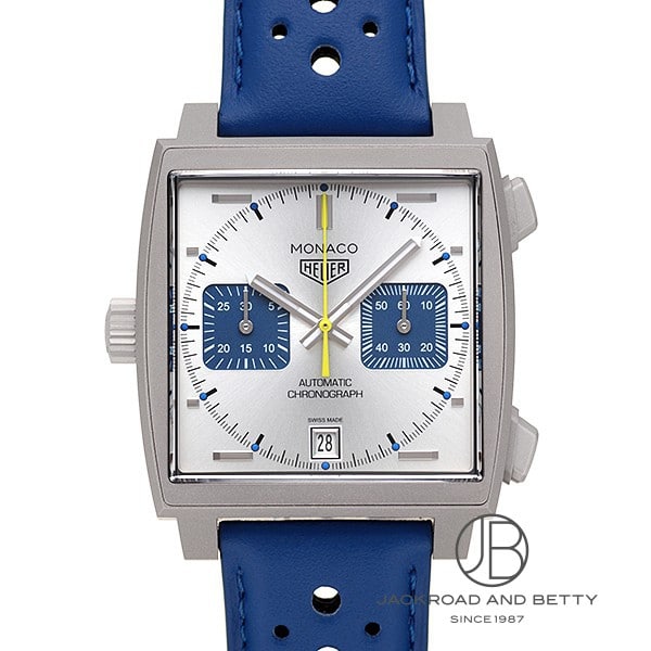 タグ・ホイヤー TAG HEUER モナコ クロノグラフ レーシング ブルー CAW218C.FC6548 新品 時計 メンズ