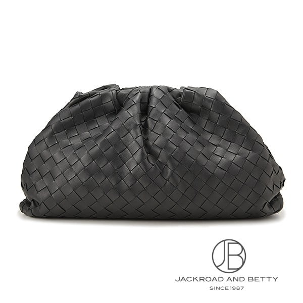 ボッテガ・ヴェネタ BOTTEGA VENETA ポーチ クラッチ バッグ ネロ ブラック 黒 576175 VCPP0 1229 新品 バッグ/財布/小物