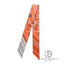 エルメス HERMES ツイリー エプロン・ドール・バンダナ オレンジ 新品 バッグ/財布/小物