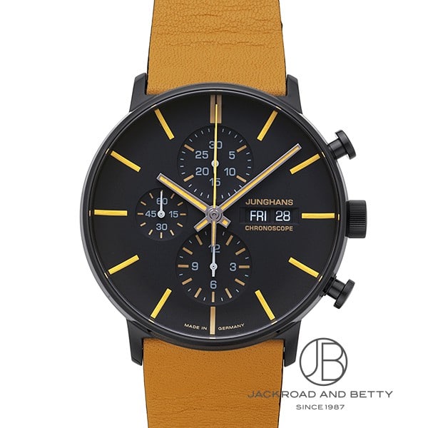 ユンハンス JUNGHANS フォームA クロノスコープ 027/4372.01 新品 時計 メンズ