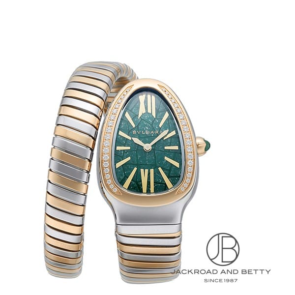 ブルガリ BVLGARI セルペンティ トゥボガス 安藤忠雄限定コラボ サマー エディション 104002 新品 時計 レディース