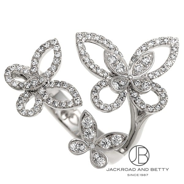 グラフ GRAFF トリプル バタフライ シルエット ダイヤモンド リング RGR790 新品 ジュエリー ブランドジュエリーのサムネイル