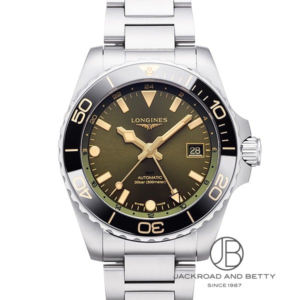 ロンジン LONGINES ハイドロ コンクエスト GMT L3.790.4.06.6 新品 時計 メンズ