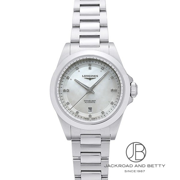 ロンジン LONGINES コンクエスト 30mm L3.320.4.87.6 新品 時計 レディース