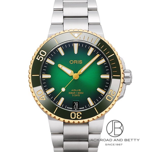 オリス ORIS アクイス デイト キャリバー400 400 7769 6357-07 8 22 09PEB 新品 時計 メンズ