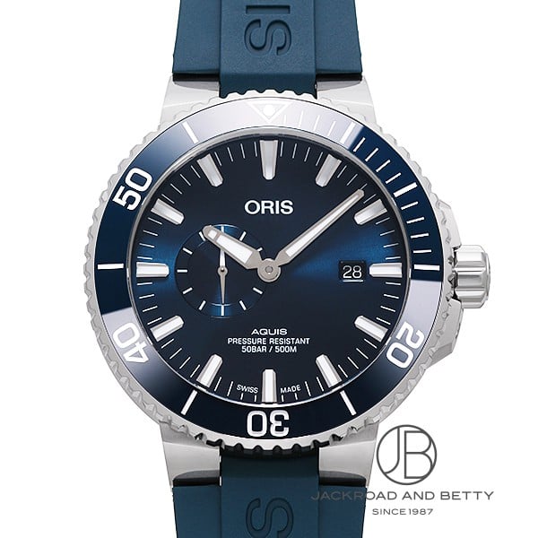 オリス ORIS アクイス スモールセコンド デイト 743 7733 4155-07 4 24 69EB 新品 時計 メンズ