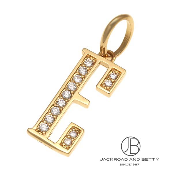 钻石 - ノーブランド NO BRAND K18 イニシャル ダイヤモンド ペンダントトップ E 新品 ジュエリー ブランドジュエリー