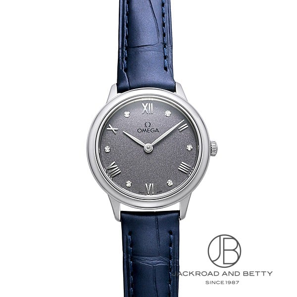 [商品ID：om1699] &nbsp;PRODUCT&nbsp;&nbsp;-&nbsp;商品名&nbsp;- BRANDブランド オメガOMEGA MODELモデル デ・ヴィル プレステージDe ville Prestige REFERENCE型番 434.13.28.60.53.001 &nbsp;DETAILS&nbsp;&nbsp;-&nbsp;商品詳細&nbsp;- ケース径27.5mm　クオーツ式(電池)ムーブメント搭載　クリスタル仕上げのPVDラベンダー文字盤　インデックスに6ポイントのダイヤモンド &nbsp;SPEC&nbsp;&nbsp;-&nbsp;商品スペック&nbsp;- 保証 ： 当店オリジナル保証3年 状態 ： 新品 サイズ ： レディース ケース径 ： 27.5 × 27.5 mm ムーブメント / キャリバー ： クォーツ / 4061 防水性能 ： 30m防水 風防 ： サファイアクリスタル風防 仕様 ： 2針 付属品 ： メーカー純正BOXあり国際保証書あり ケース素材 ： ステンレススチール ベルト素材 ： 革 ベルトタイプ / サイズ ： ストラップ 文字盤カラー ： ラベンダー 文字盤タイプ ： なし