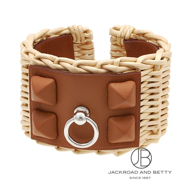 エルメス HERMES レザーブレスレット メドール ピクニック ブレスレット H500249FK37T3 新品 ジュエリー ブランドジュエリー