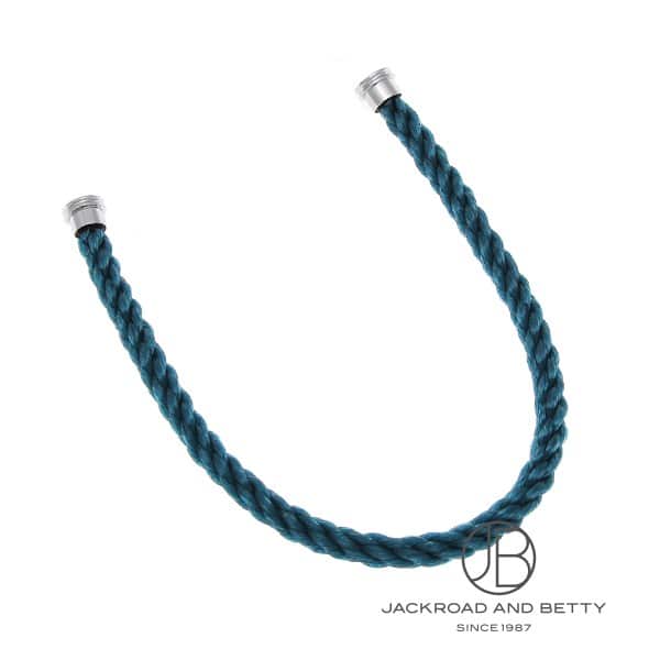美品 FRED フレッド フォース10 LMケーブル 水色　アクセ 17サイズ 美品 FRED フレッド フォース10 LMケーブル 水色 アクセ 17サイズ 楽天